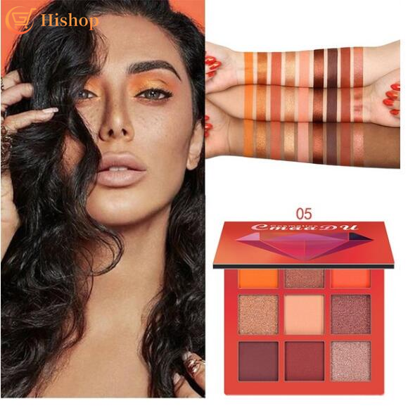 [Hàng mới về] Bảng phấn mắt tông tím sequin thời trang cho nữ