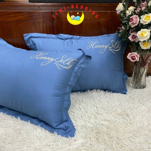 Vỏ gối lụa cao cấp mềm mại, mát mẻ - Bao gối nằm kích thước 50x70cm – Timibedding