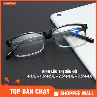 Kính viễn thị sẵn độ +1.00 đến +4.00 kính cực đẹp và sang nam nữ nhìn chữ cực rõ và sáng(KV14)