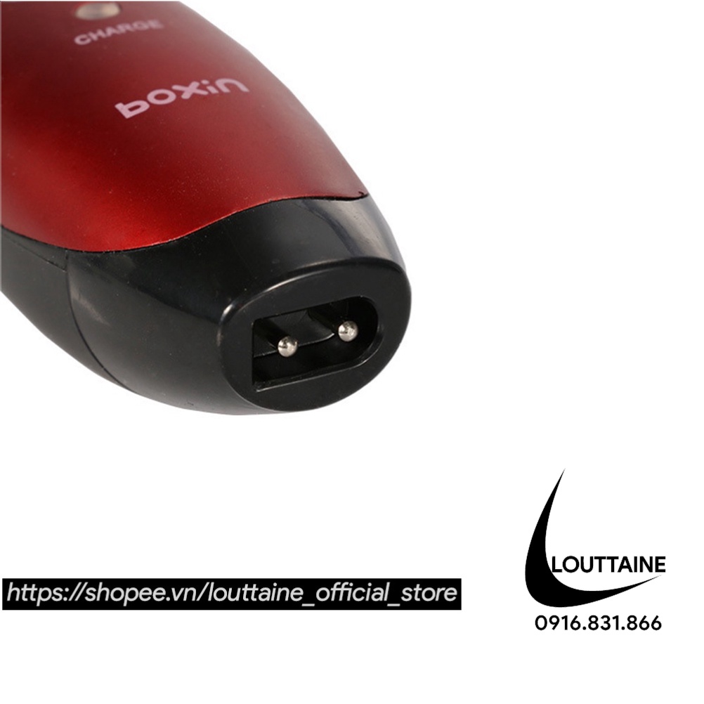 Tông đơ cắt tóc người lớn trẻ em thú cưng BOXIN BX-866 tích điện sạc pin đầy đủ phụ kiện