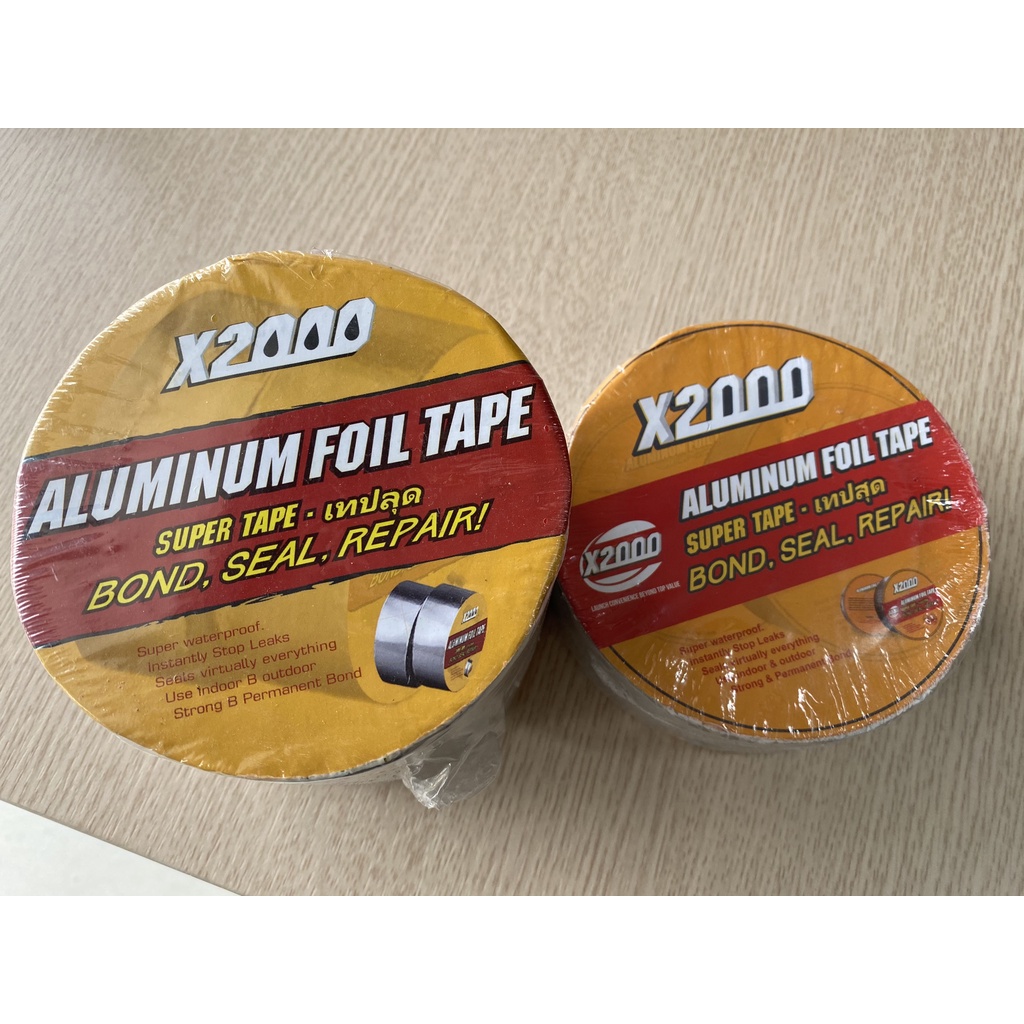 Băng Dính chống thấm X2000 chính hãng, Băng dính siêu dính, Chống dột mái tôn, trần nhà, Keo Dán tườ
