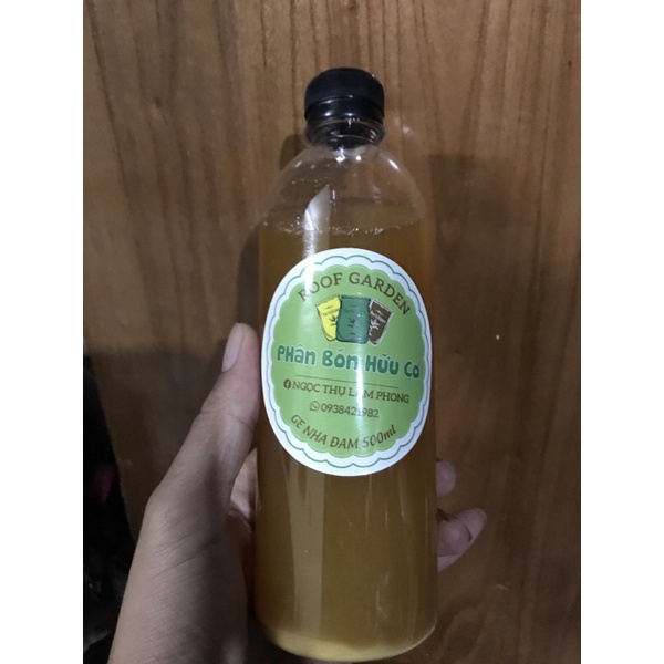 GE nha đam 500ml-giải độc , kích rễ và bón lá dùng cho hoa lan hoa hồng và các loại cây trồng