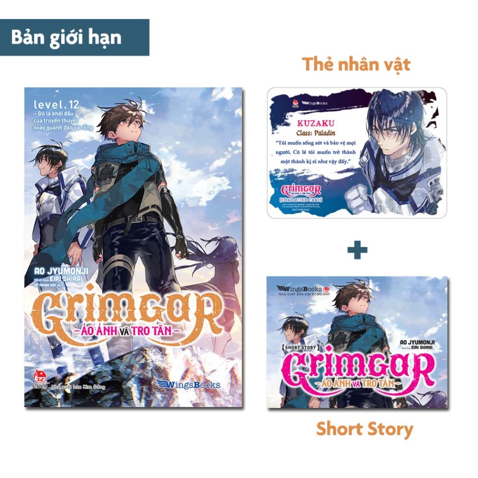 Truyên - Grimgar – Ảo Ảnh Và Tro Tàn – Tập 12 (Bản Giới Hạn Tặng Kèm Thẻ Nhân Vật + Short-Story)