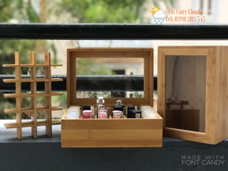 Hộp đựng son có nắp 24 ô