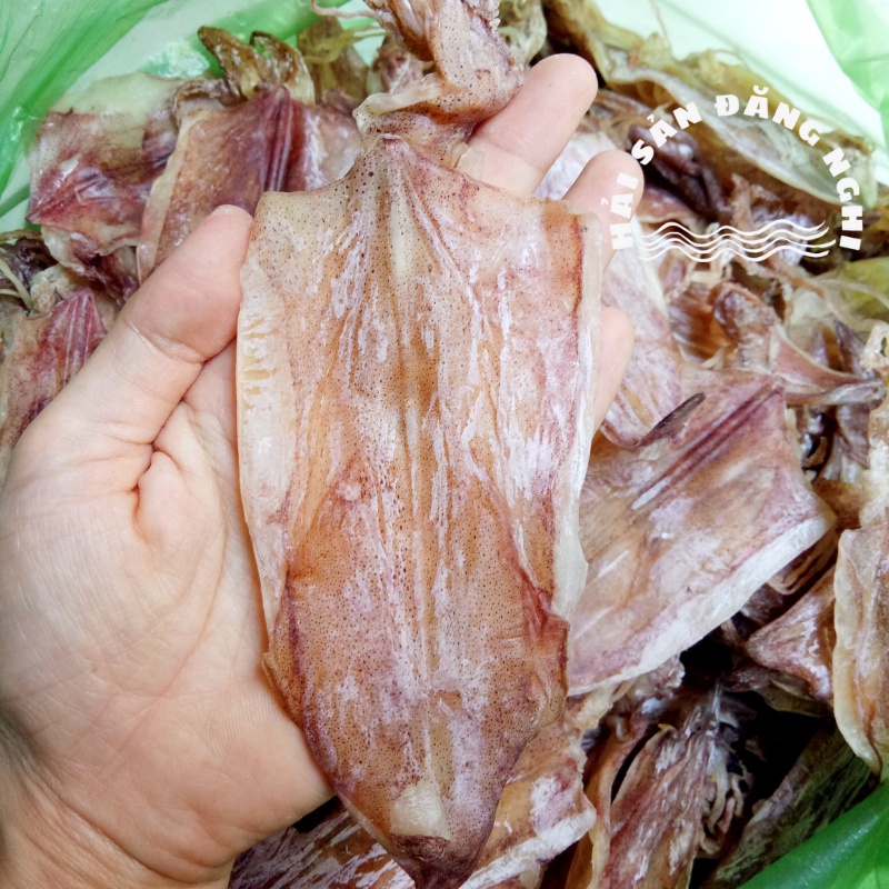 Mực Khô Câu size 60 con/kg Trắng Thơm Mềm Mới Chưa Lên Phấn - 500gr | BigBuy360 - bigbuy360.vn