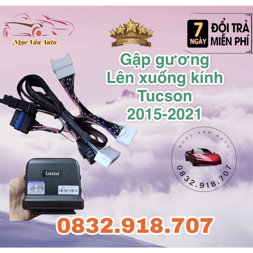 Tự động gập gương lên xuống kính Tucson 2015 - 2021 Hãng Lasixi