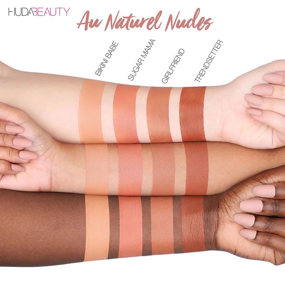 Set 4 son môi HUDA BEAUTY lâu trôi màu sắc quyến rũ cho nữ | BigBuy360 - bigbuy360.vn