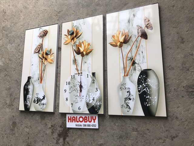 Tranh đồng hồ,{Xả Kho}giá xưởng, tranh treo tường SP53 (kèm ảnh thực sp bất kì) | BigBuy360 - bigbuy360.vn