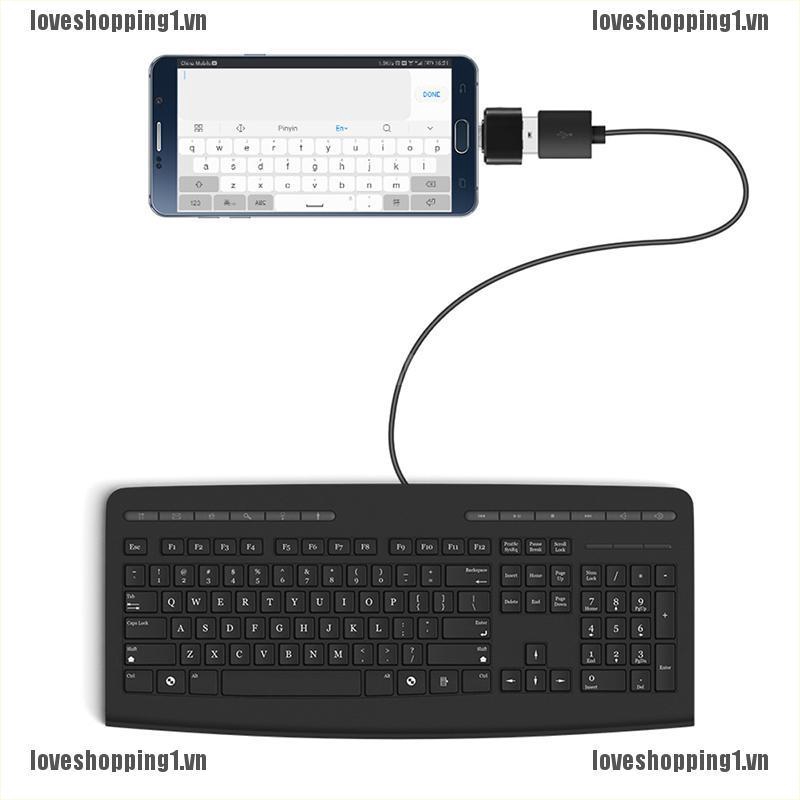 Bộ 2 Đầu Chuyển Đổi Từ Giắc Cắm USB Type C Sang Cổng USB 2.0 | BigBuy360 - bigbuy360.vn