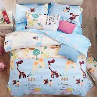 Bộ chăn ga gối 5 món cotton hàn