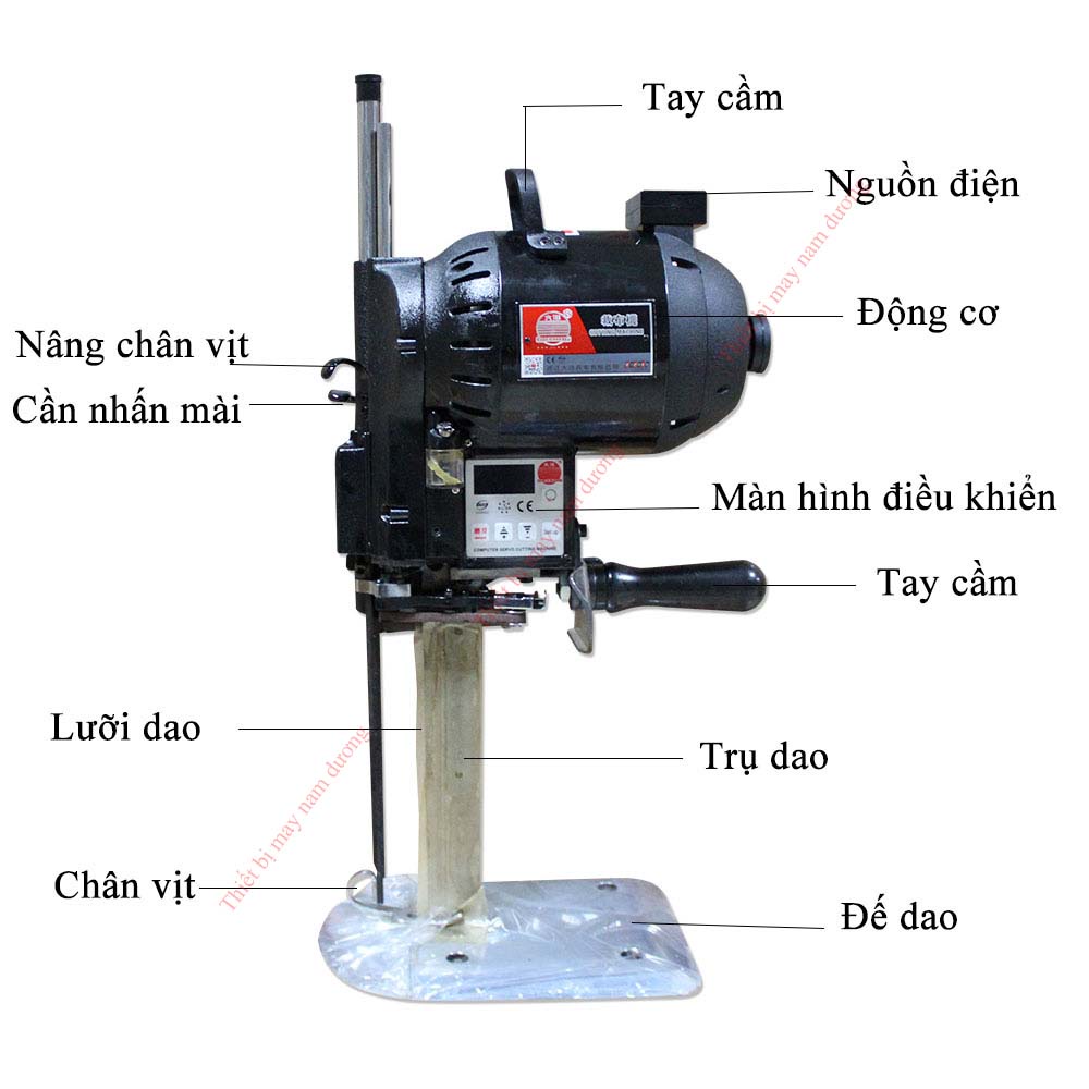 Máy Cắt Vải Đứng &gt; Cầm Tay CDZ 8 Inch 1200W  &gt; may cắt vải công nghiệp