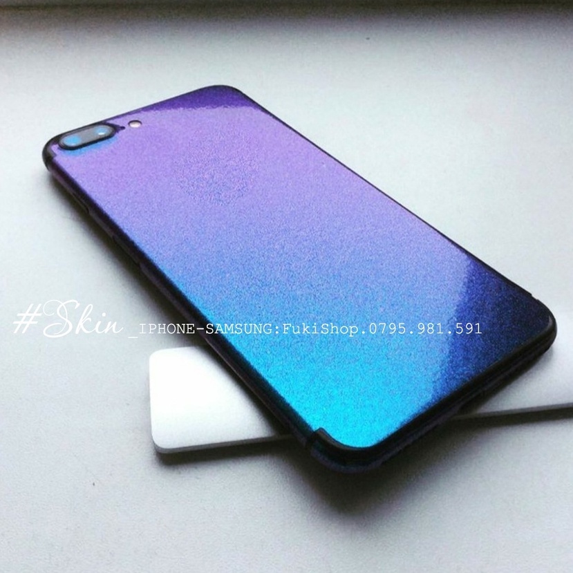 Tấm Dán Skin mặt sau Glossy Deep Space Chameleon Dành cho 5 6 7 8 6plus 7plus 8plus X XS XR XSMAX 11 PRO MAX