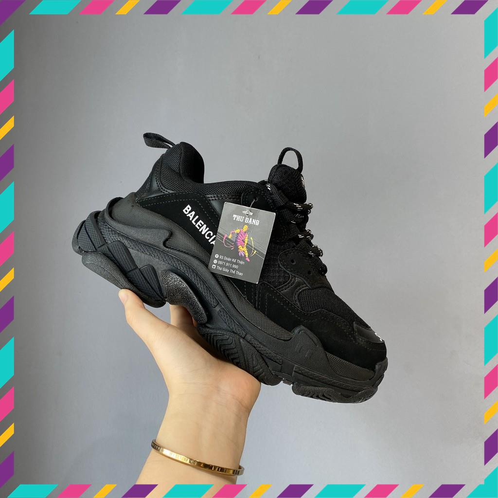 Giày thể thao sneaker Triples đen full HỖ TRỢ ĐỔI TRẢ TRONG 15 NGÀY !
