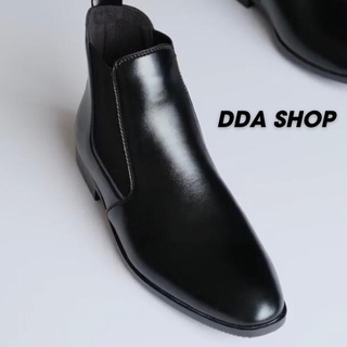Giày Da Nam Chelsea Boost Cổ Cao Cá Tính