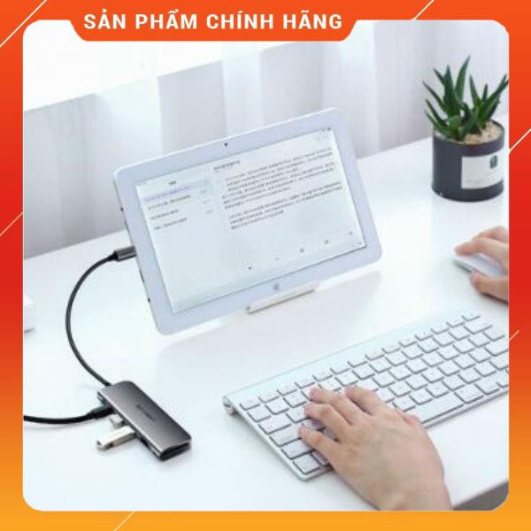 Cáp chuyển USB type C sang USB 3.0 + khe đọc thẻ nhớ UGREEN 50598 dailyphukien