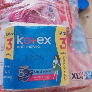  Combo 30 miếng Bvs Kotex siêu mỏng có cánh 23cm