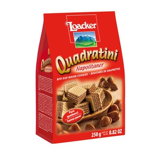 Bánh Xốp Loacker Quadratini 125g (4 vị)