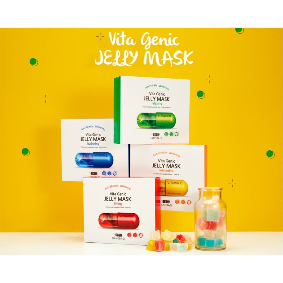 Mặt Nạ Vita Genic Jelly Mask BANOBAGI Bổ Sung Vitamin