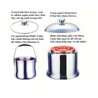 Nồi Ủ Chân Không 7 lít