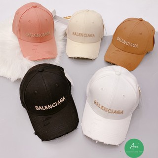 Mũ Lưỡi Trai Balenciaga 💖FREESHIP💖 Mũ Balenciaga Xước, Thêu Chữ Vàng, Form Cứng Cáp, Trẻ Trung, Phù hợp cả Nam và Nữ