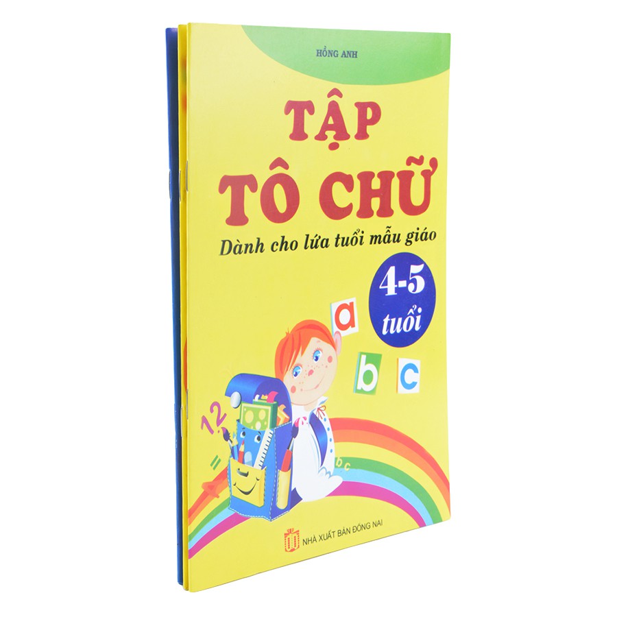 Sách 8 quyển Bé tập tô chữ mẫu giáo 46 tuổi (8 chủ đề khác nhau)