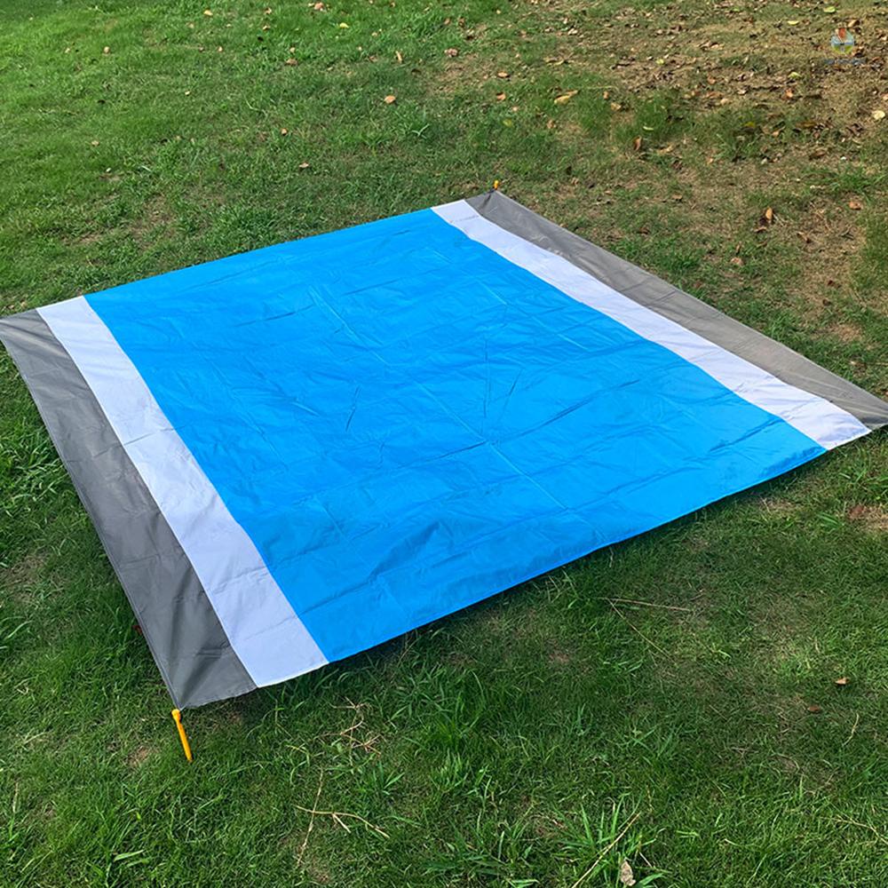 Set 5 Thảm Trải Dã Ngoại/Bãi Biển Chống Thấm Nước Siêu Nhẹ Kèm Túi Đựng