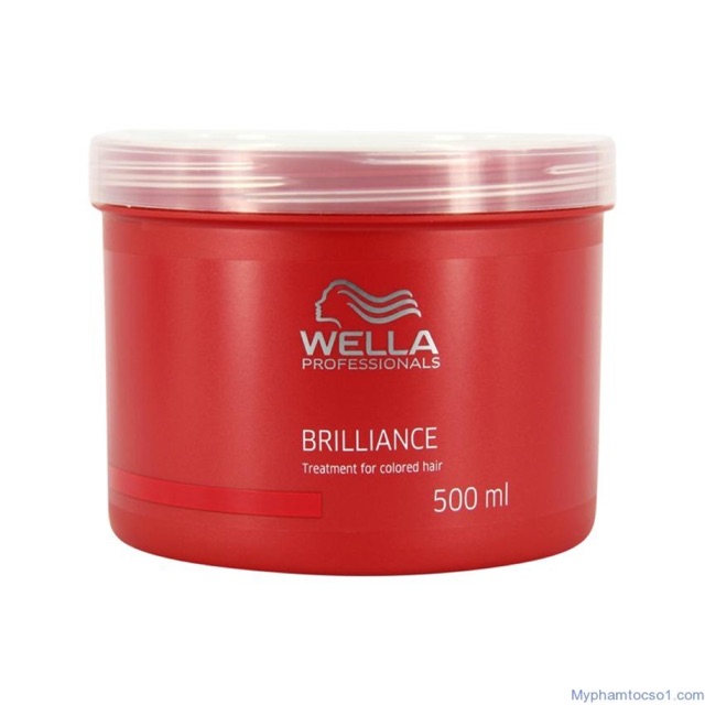 Hấp dầu chăm sóc tóc nhuộm WELLA BRILLIANCE 500ml