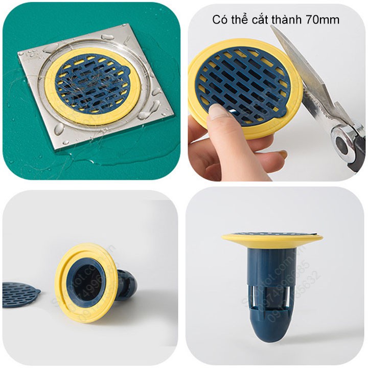 Chống Mùi Hôi Nhà Vệ Sinh, Ngăn Mùi Đường Thoát Nước, Silicone Chống Trào Ngược, Chống Mùi Hôi