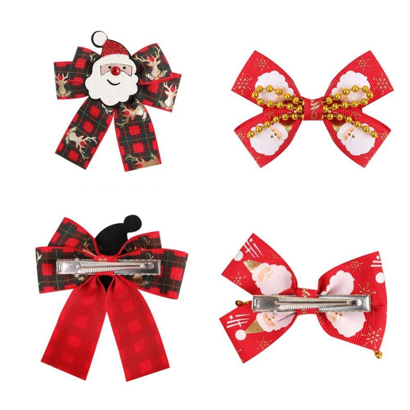 Kẹp Tóc Hình Người Tuyết Giáng Sinh