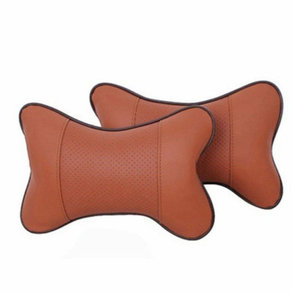 MAYSHOW Gối Tựa Đầu Bằng Da Cotton Thoải Mái Cho Ghế Ngồi Xe Hơi