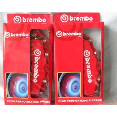 Bộ 2 ốp độ má phanh đĩa Brembo nhựa Plastic phong cách thể thao Model 2023 siêu cứng dễ lắp đặt nhiều màu