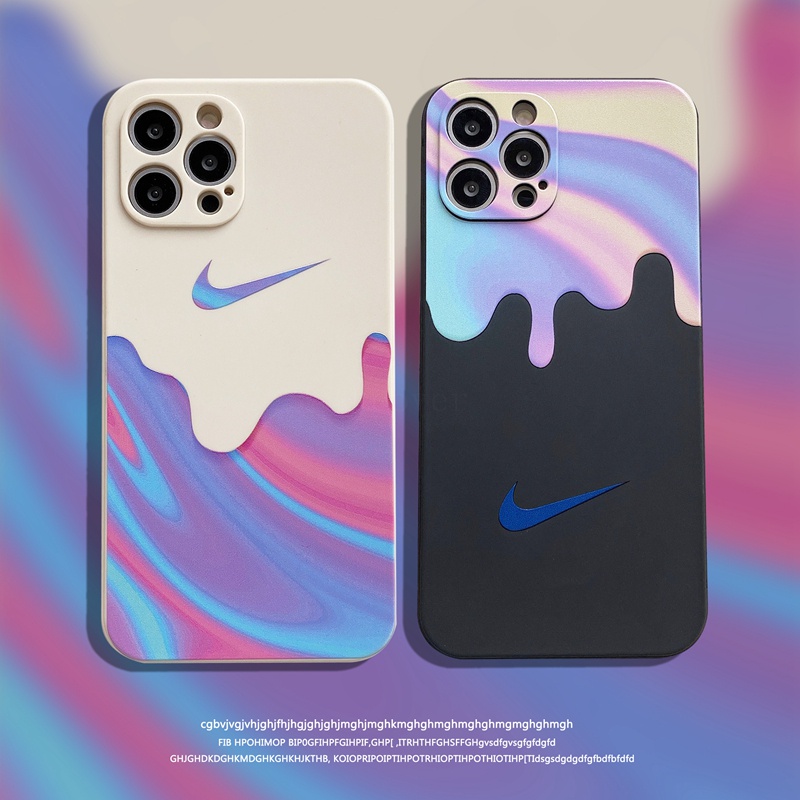 Ốp điện thoại silicon in Logo Nike thời trang chống sốc cho Oppo A15 A15S A93 5g A94 A54 4g 5g A53 A33 A9 A5 2020