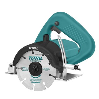Máy cắt đá cắt gạch 1400w đĩa 110mm lỗ cốt 20mm total ts3141102