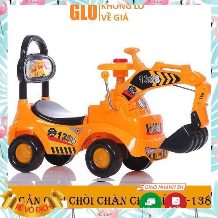 (Giá sỉ)  Xe Cần Cẩu Chòi Chân Cho Bé Cỡ Lớn Có Nhạc Tải trọng 35kg  - M103