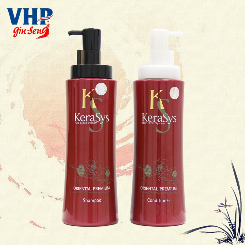 Bộ Dầu Gội Xả Kerasy Hàn Quốc 600g