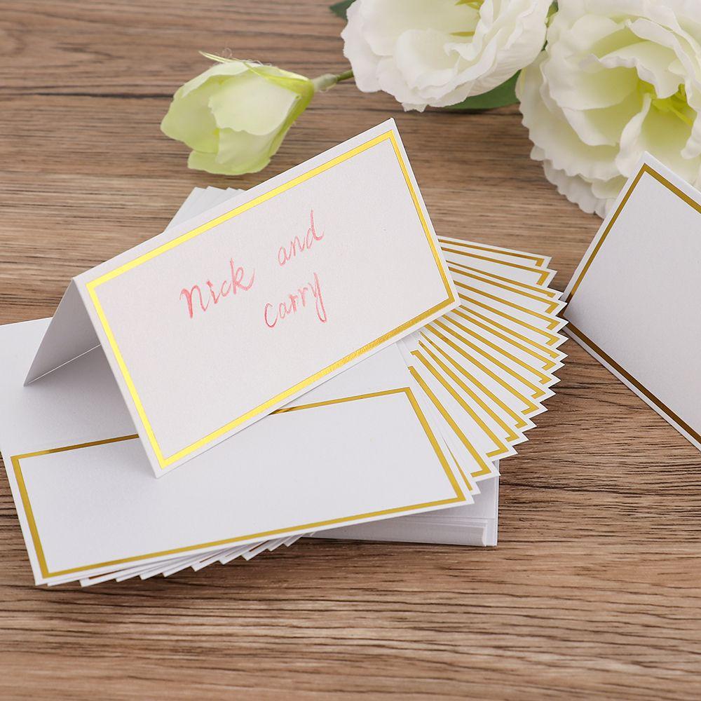 JANE Set 20 / 50 Tấm Thiệp Mời Đám Cưới Mới