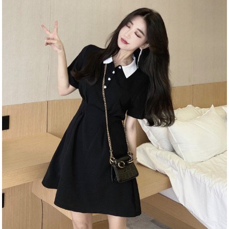Đầm Nữ Polo Body Tay Ngắn Siêu Xinh, Váy Nữ Polo Đi Dự Tiệc Moda.H | BigBuy360 - bigbuy360.vn