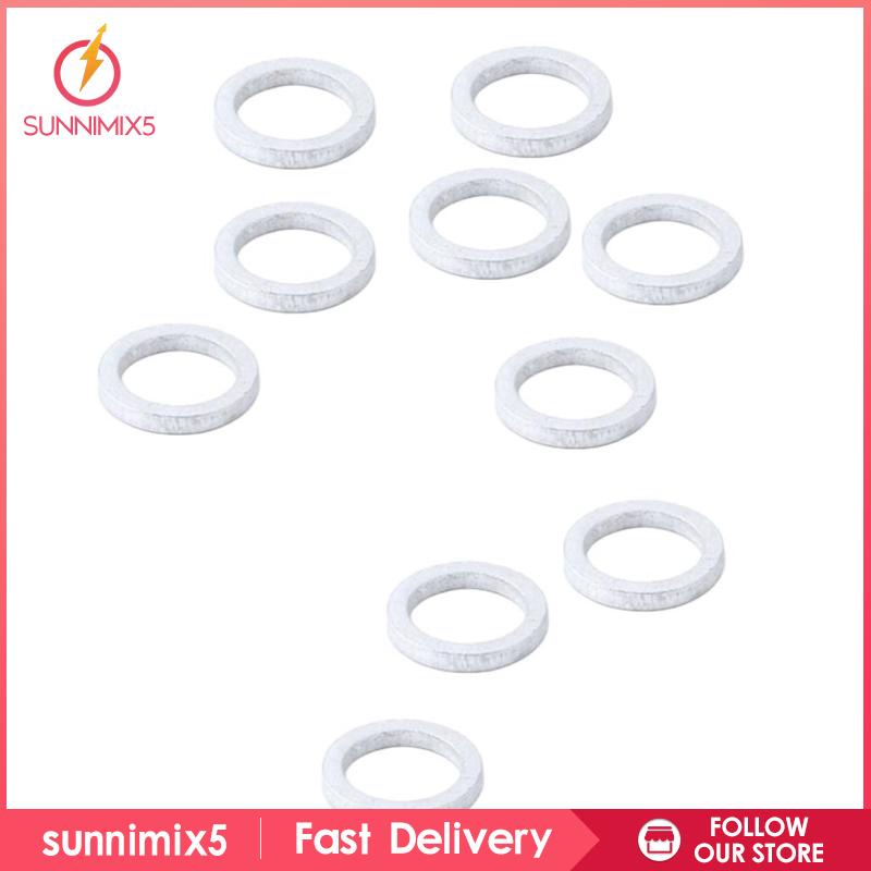 Set 10 Vòng Đệm Bằng Hợp Kim Chuyên Dụng Cho Xe Đạp