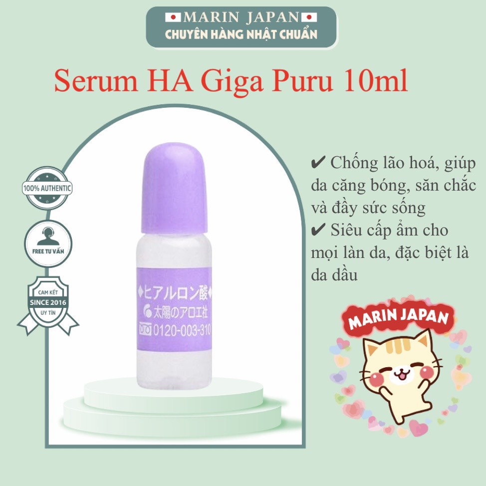 Tinh chất serum cấp ẩm HA Hyaluronic Acid Nhật Bản 10ml