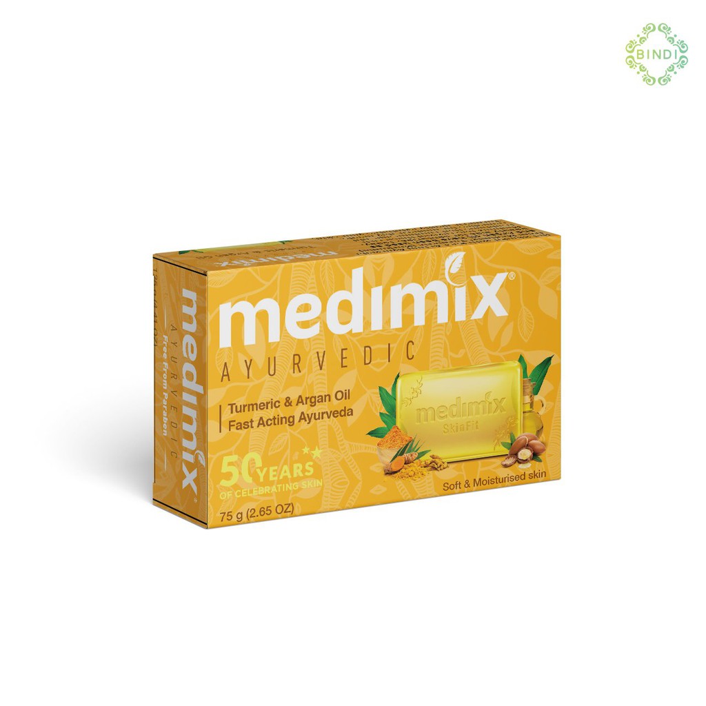 Xà Phòng Medimix Nghệ & Dầu Argan 125g