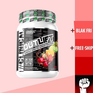 Outlift Preworkout Nutrex Outlift 20 Lần Dùng - Tăng Sức Mạnh - Chính Hãng - Muscle Fitness thumbnail