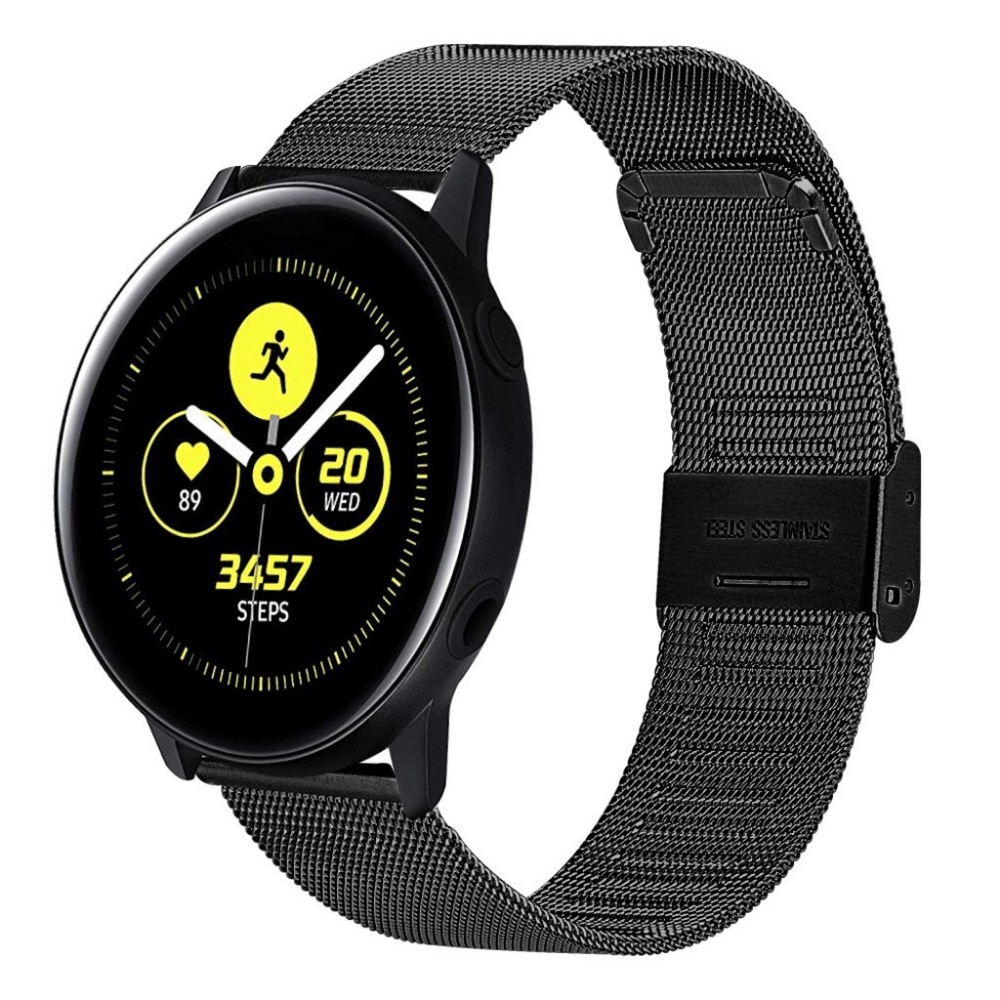 Dây đeo đồng hồ thông minh milanese 20mm thích hợp cho Samsung Galaxy Watch 3 41mm/ Active 2/ Gear S2/ Galaxy 42mm