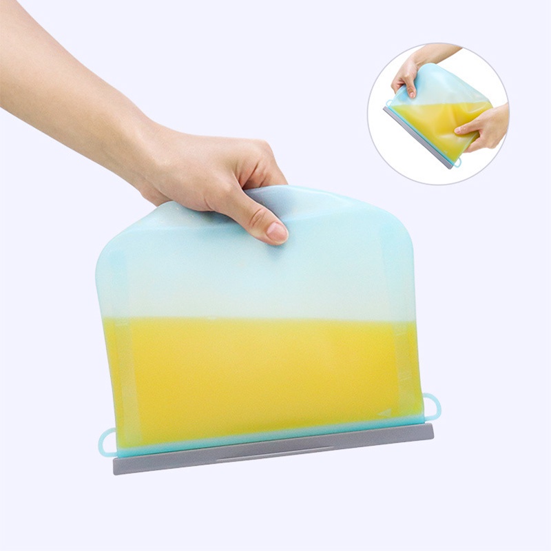Túi Đựng Bảo Quản Rau Củ Quả Bằng Silicone Dày Dặn Chống Cháy Nổ
