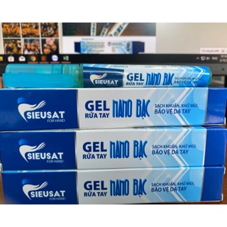 Gel rửa tay nano bạc