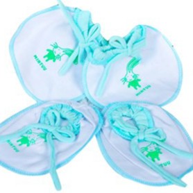 Set Bao Tay Chân Buộc Dây, Bao Tay Chân Mintu Cho Bé Sơ Sinh Dưới 7kg (Mintuu)