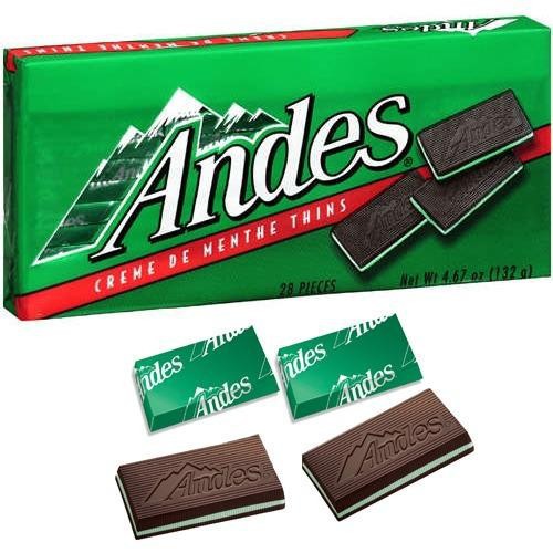[NOWSHIP Q5 HCM] Socola Bạc Hà Andes 132G (Gói)