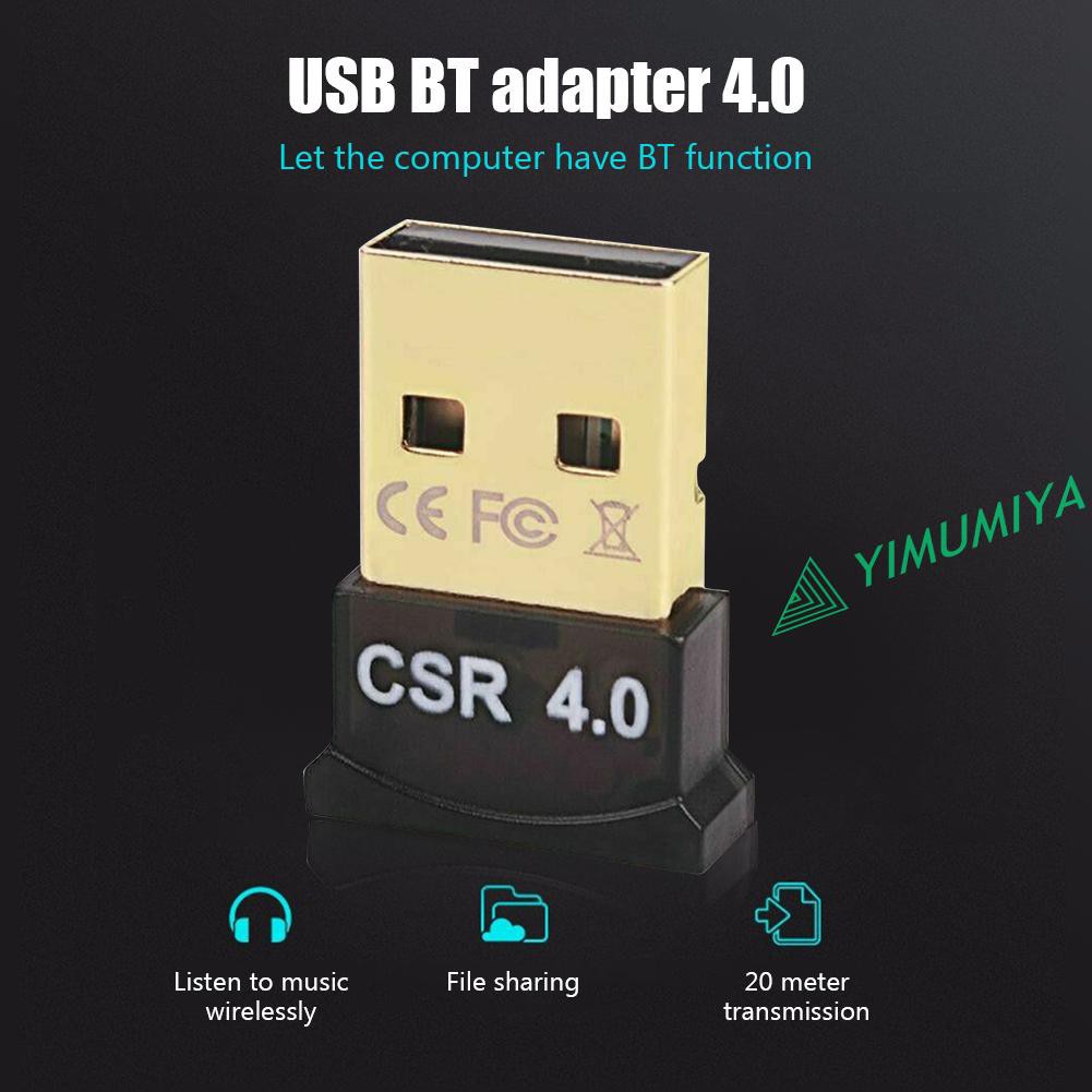 Usb Bluetooth 4.0 Dongle Csr 4.0 Cho Máy Tính6/4