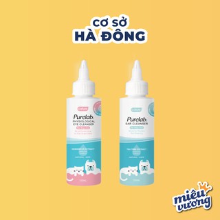 Nước lau tai mắt Cature Ear & Eye Cleaner chai 120ml cho chó mèo