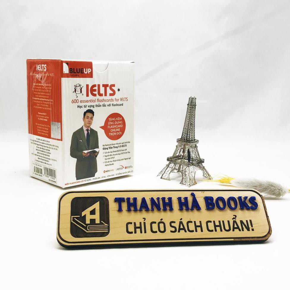 Sách - Blueup Ielts 1 - Học 600 Từ Vựng Thần Tốc Với Flashcard [AlphaBooks]