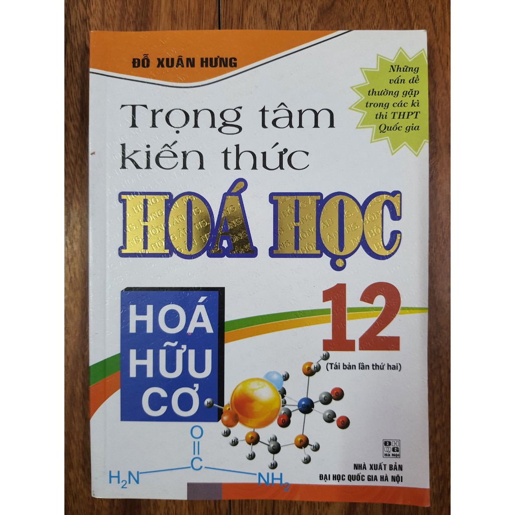 Sách - Trọng tâm kiến thức Hoá học 12 - Hoá hữu cơ